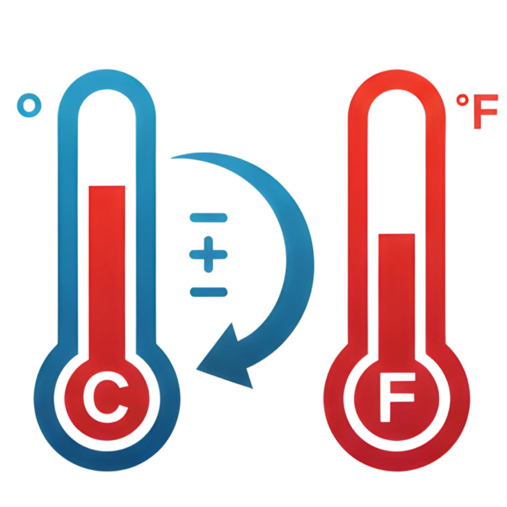 Celsius to Fahrenheit Temperature Converter Icon