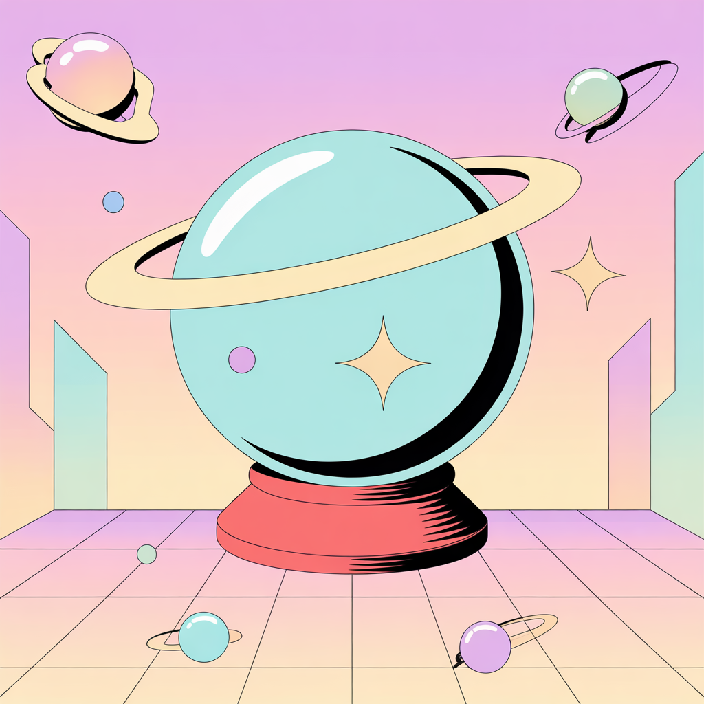 Yes No Oracle Crystal Ball Icon