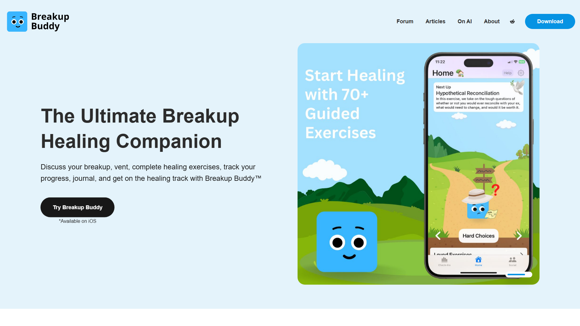Breakup Buddy Screenshot Breakup Buddy Screenshot