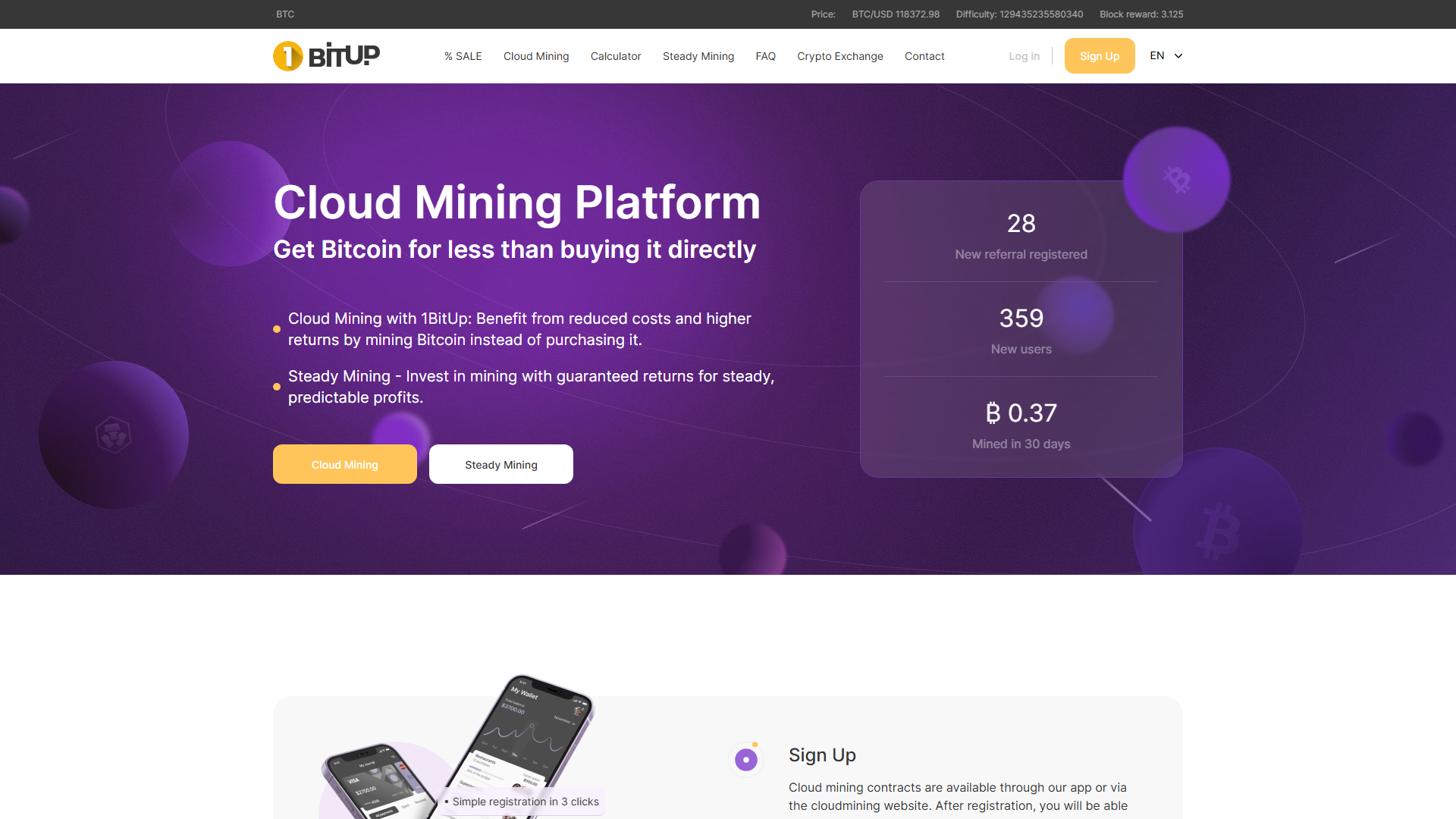 1BitUP Screenshot