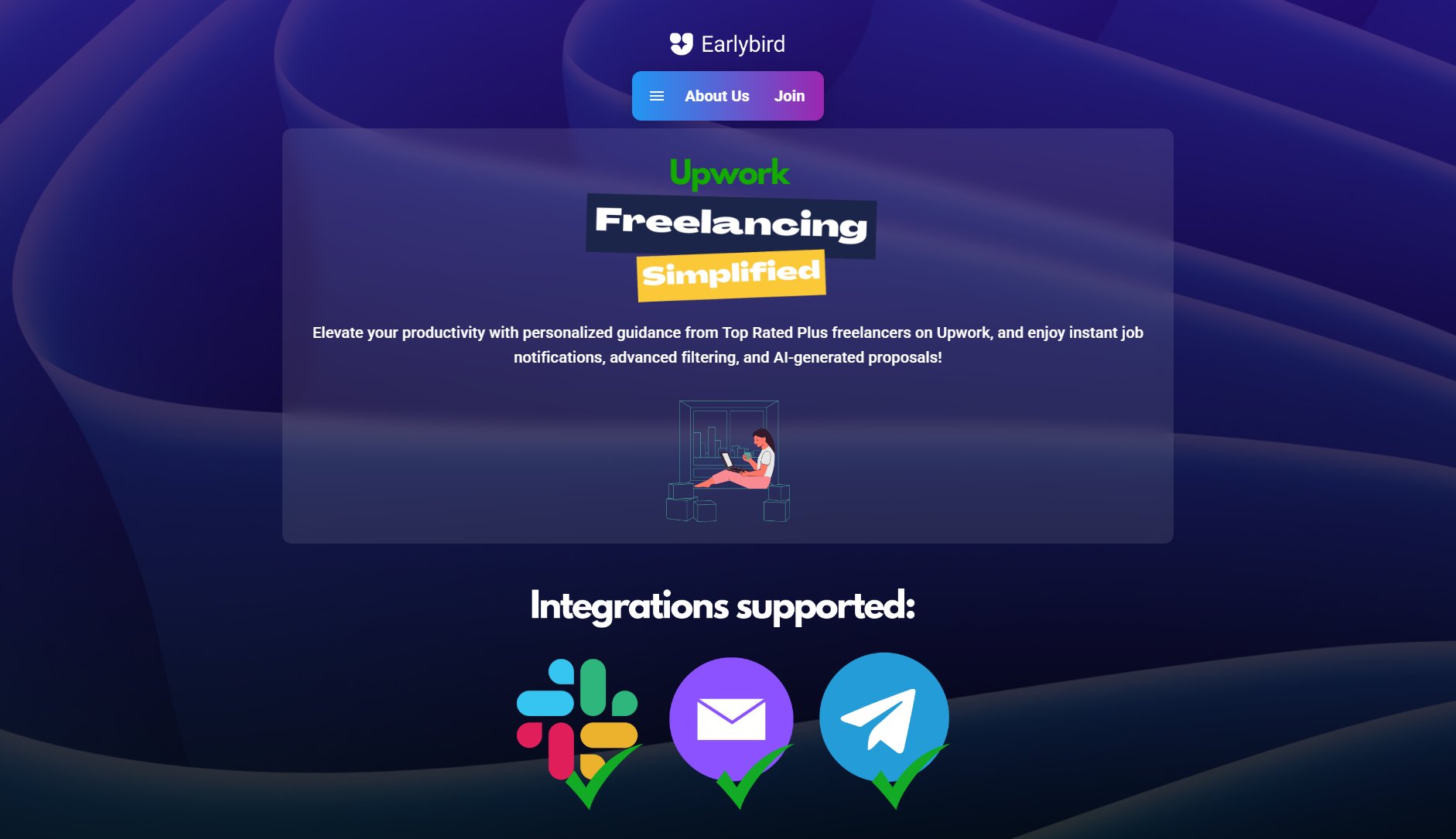 EarlyBird EarlyBird Interface & Screenshots EarlyBird EarlyBird Interface & Screenshots