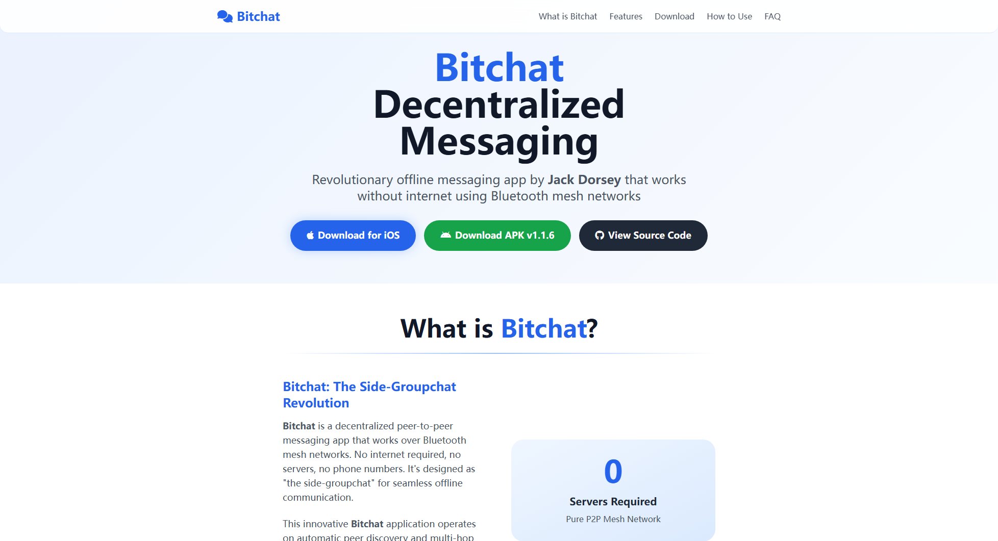 Bitchat Screenshot