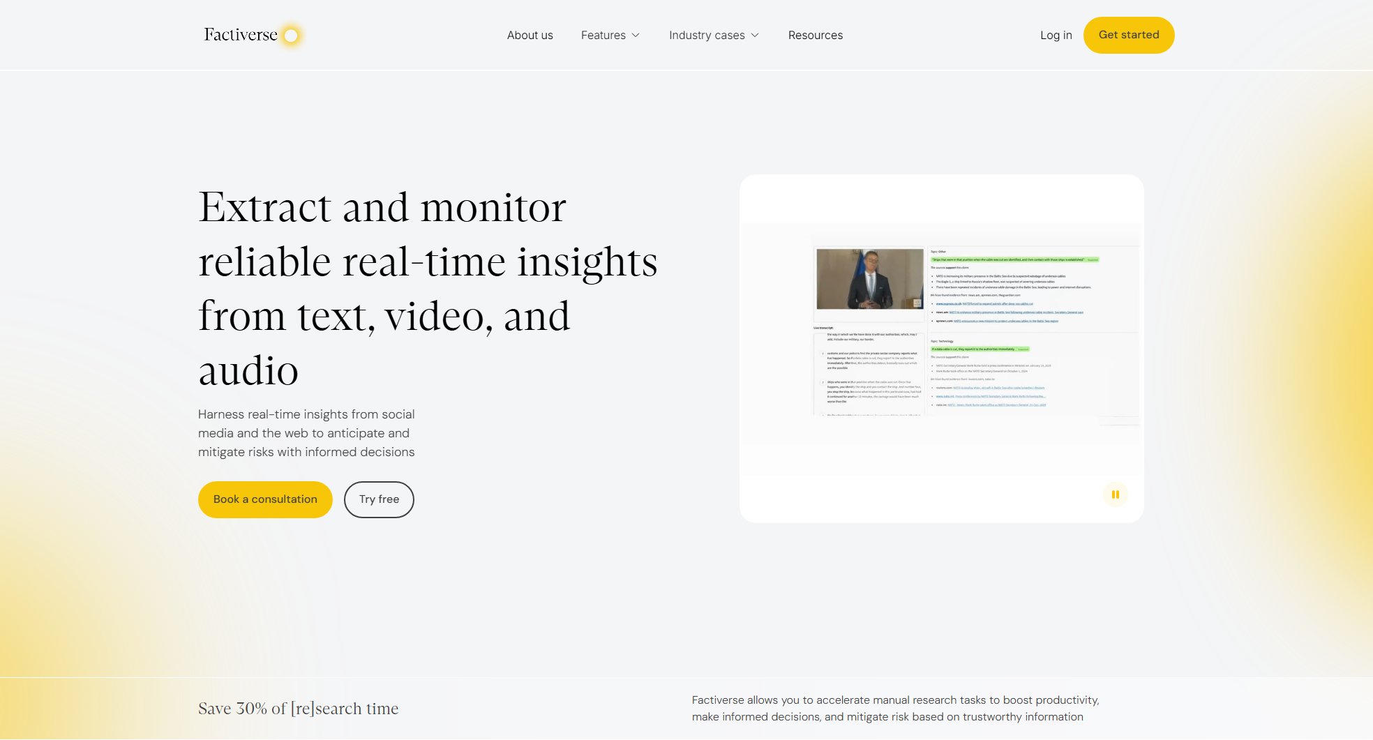 Factiverse Factiverse Interface & Screenshots Factiverse Factiverse Interface & Screenshots