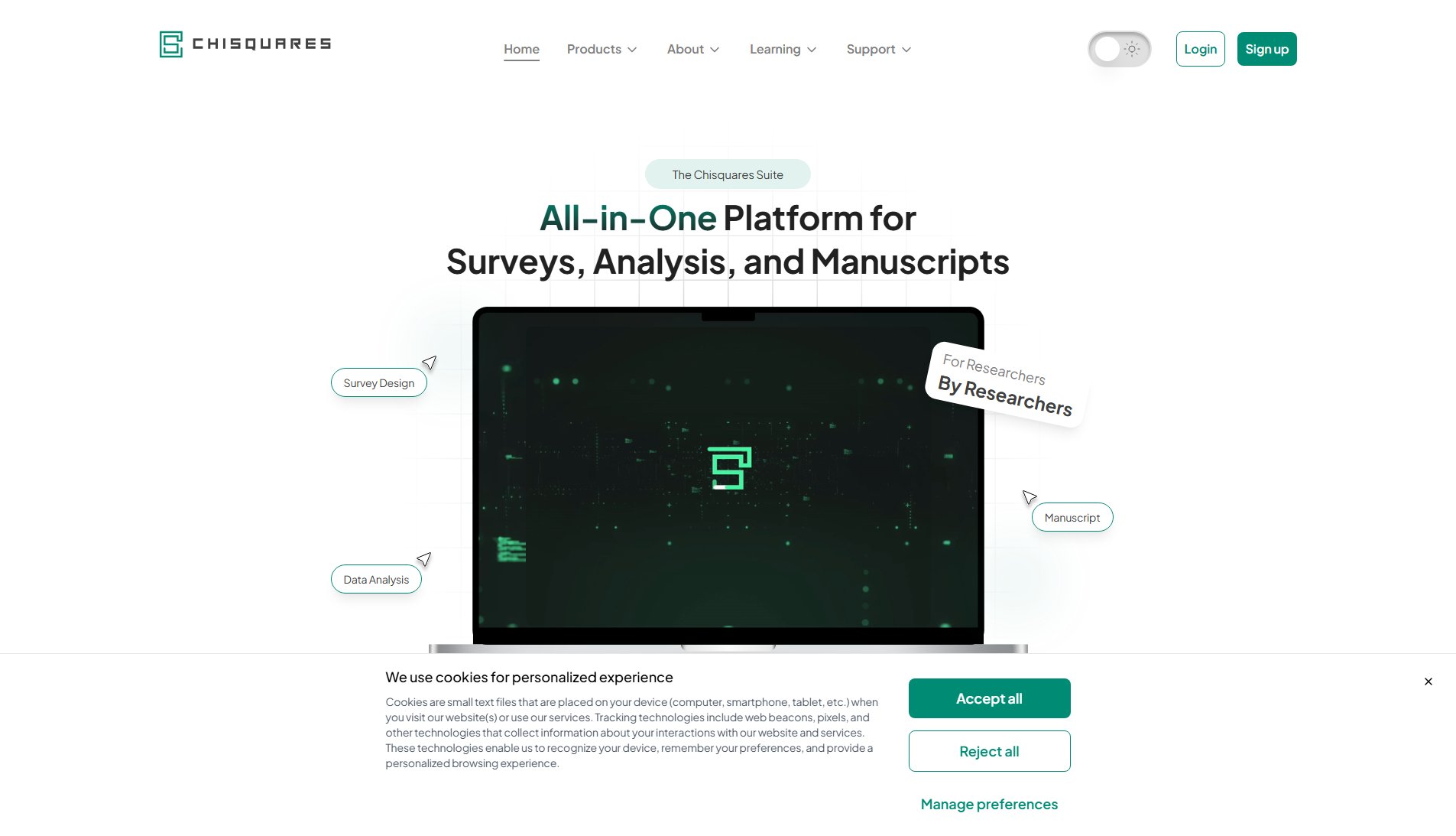 Chisquares Screenshot