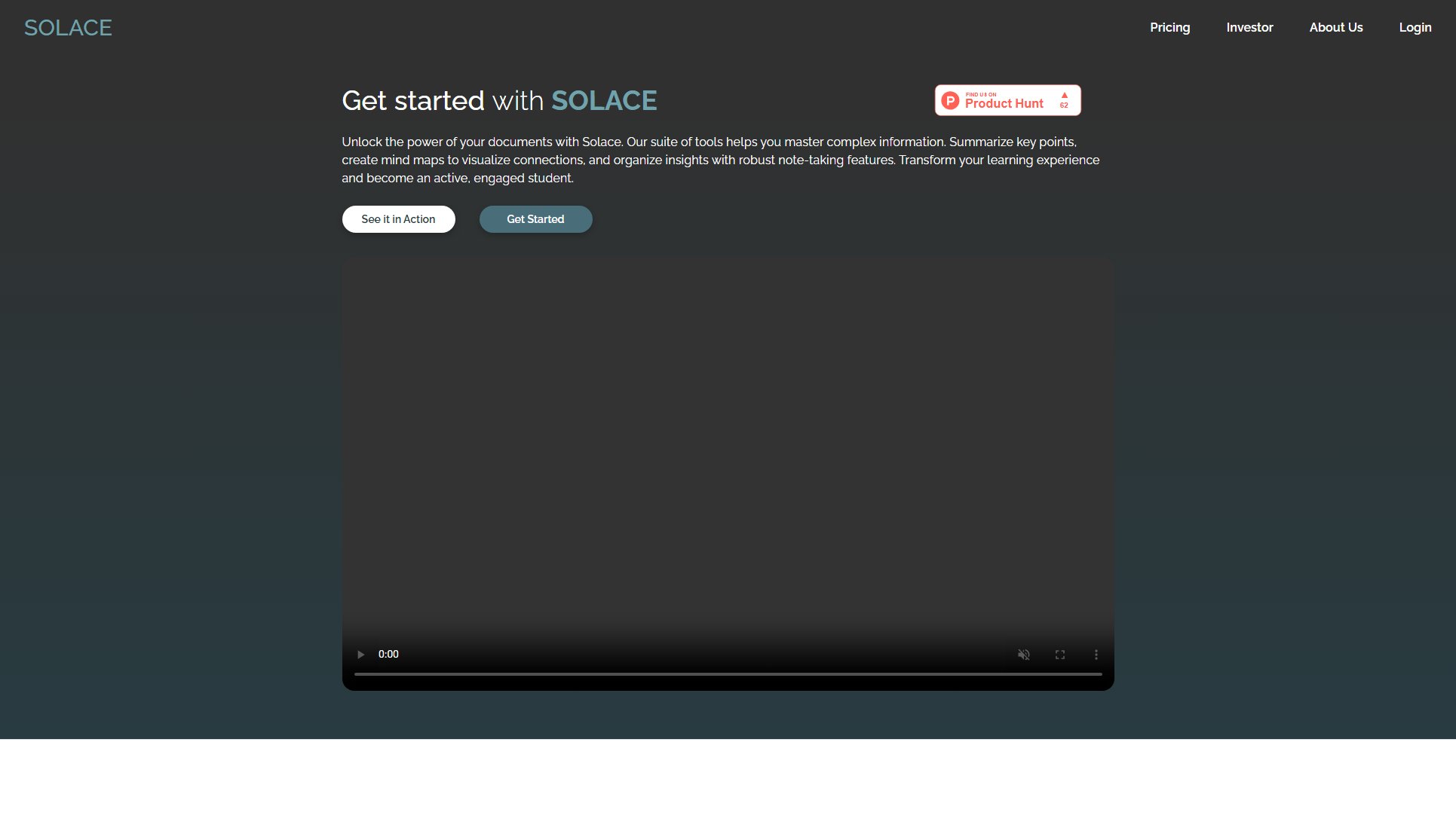 Solace Solace Interface & Screenshots Solace Solace Interface & Screenshots