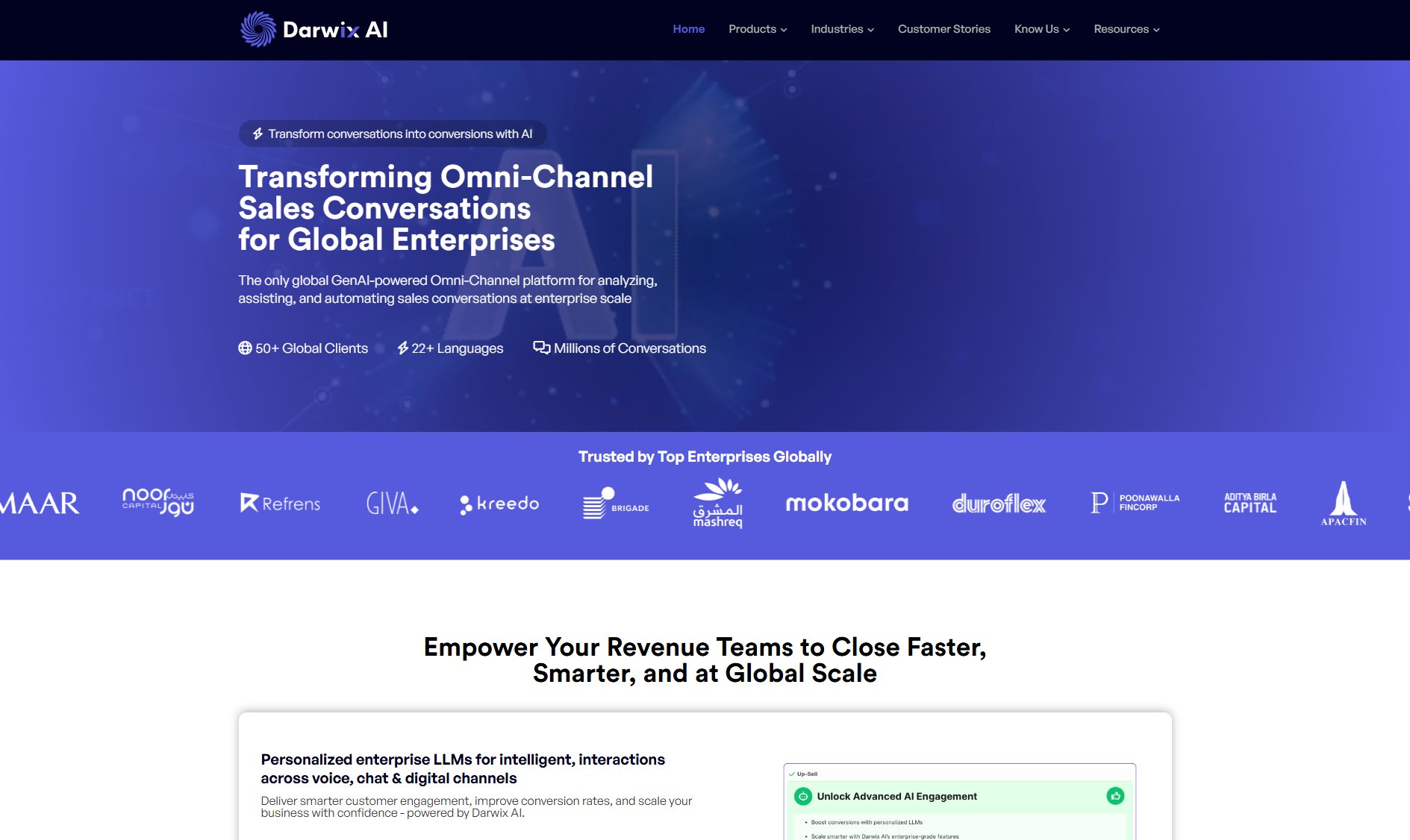 Darwix AI Darwix AI Interface & Screenshots