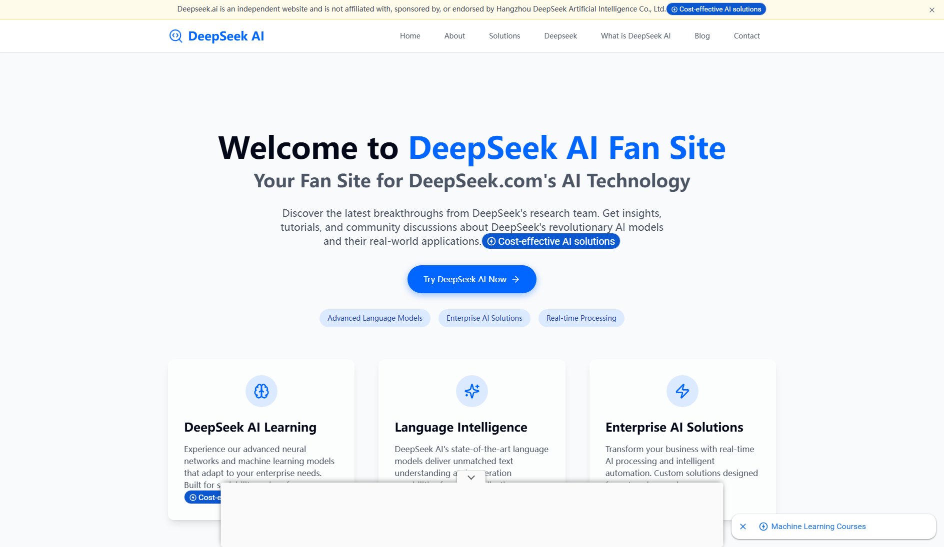 DeepSeek AI DeepSeek AI Interface & Screenshots