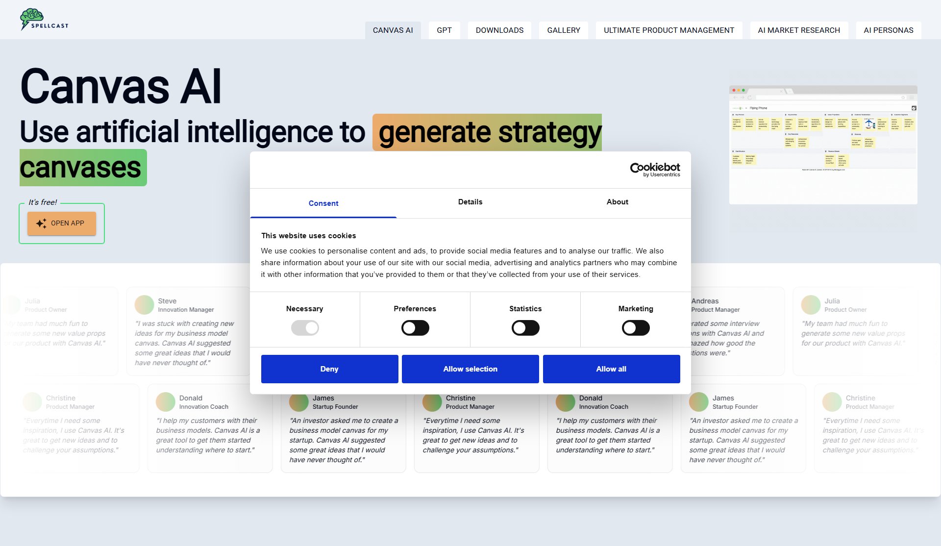 Canvas AI Canvas AI Interface & Screenshots Canvas AI Canvas AI Interface & Screenshots
