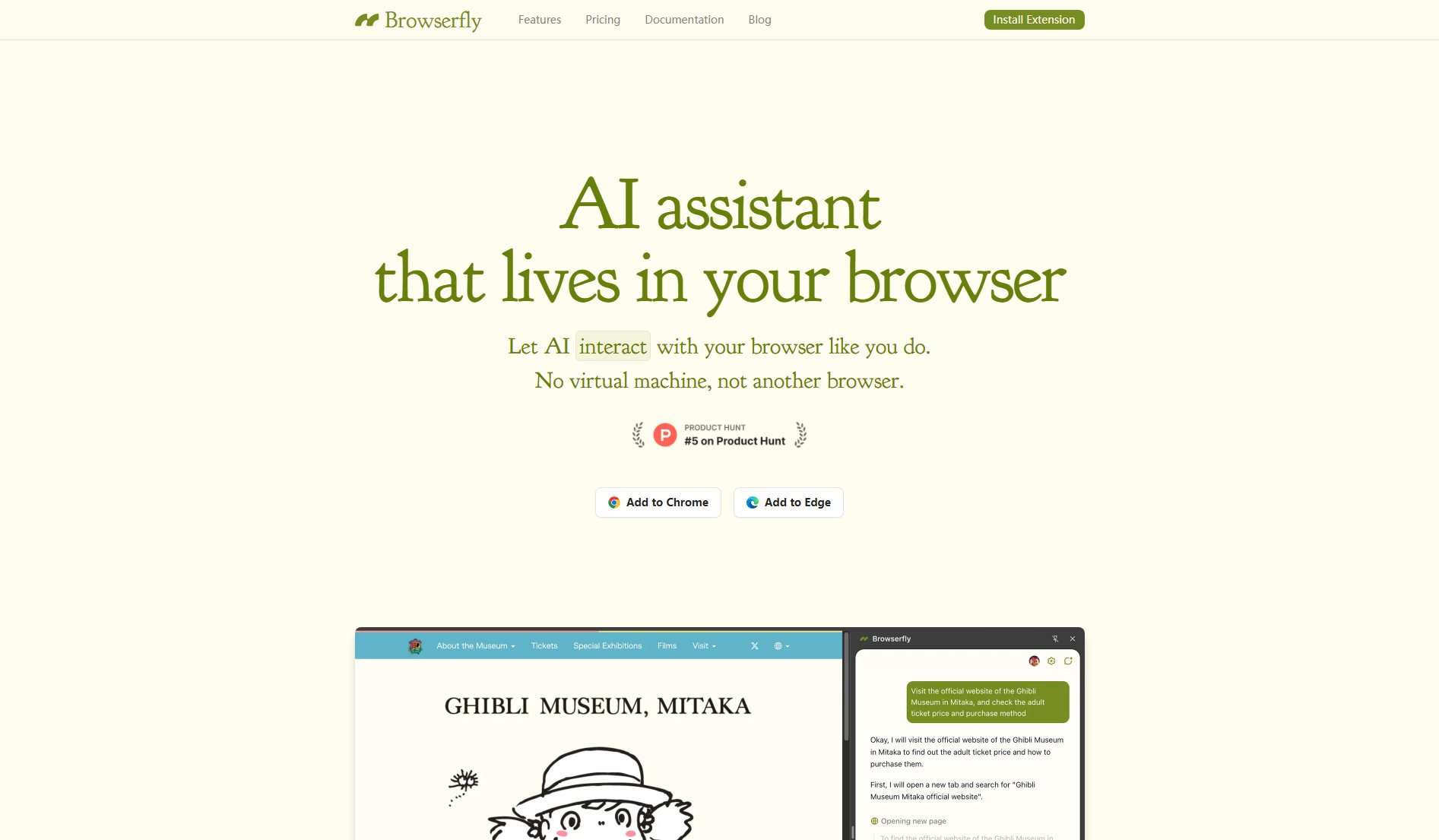 Browserfly Screenshot Browserfly Screenshot