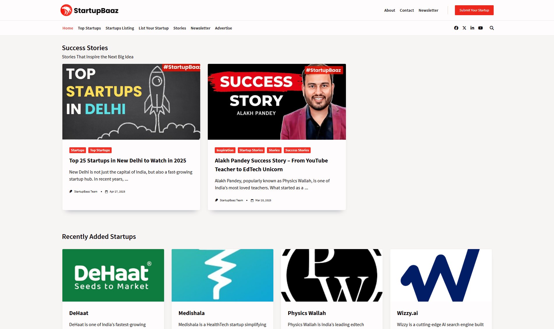 StartupBaaz StartupBaaz Interface & Screenshots StartupBaaz StartupBaaz Interface & Screenshots