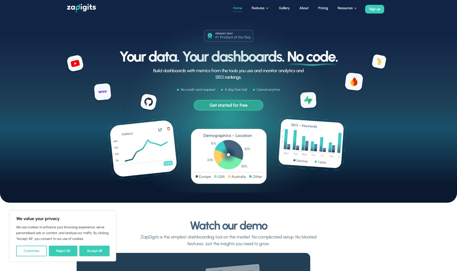 ZapDigits ZapDigits Interface & Screenshots
