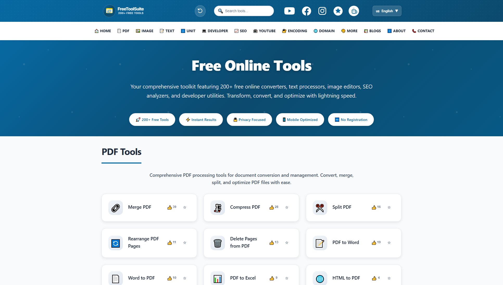 FreeToolSuite Screenshot