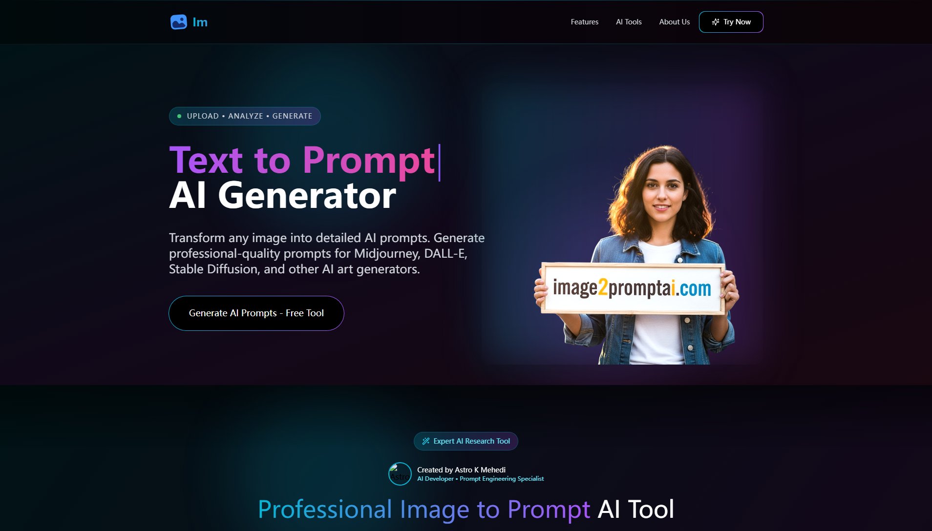 Free Image to Prompt Generator | Convert Image2Prompt Free Image to Prompt Generator | Convert Image2Prompt Interface & Screenshots Free Image to Prompt Generator | Convert Image2Prompt Free Image to Prompt Generator | Convert Image2Prompt Interface & Screenshots