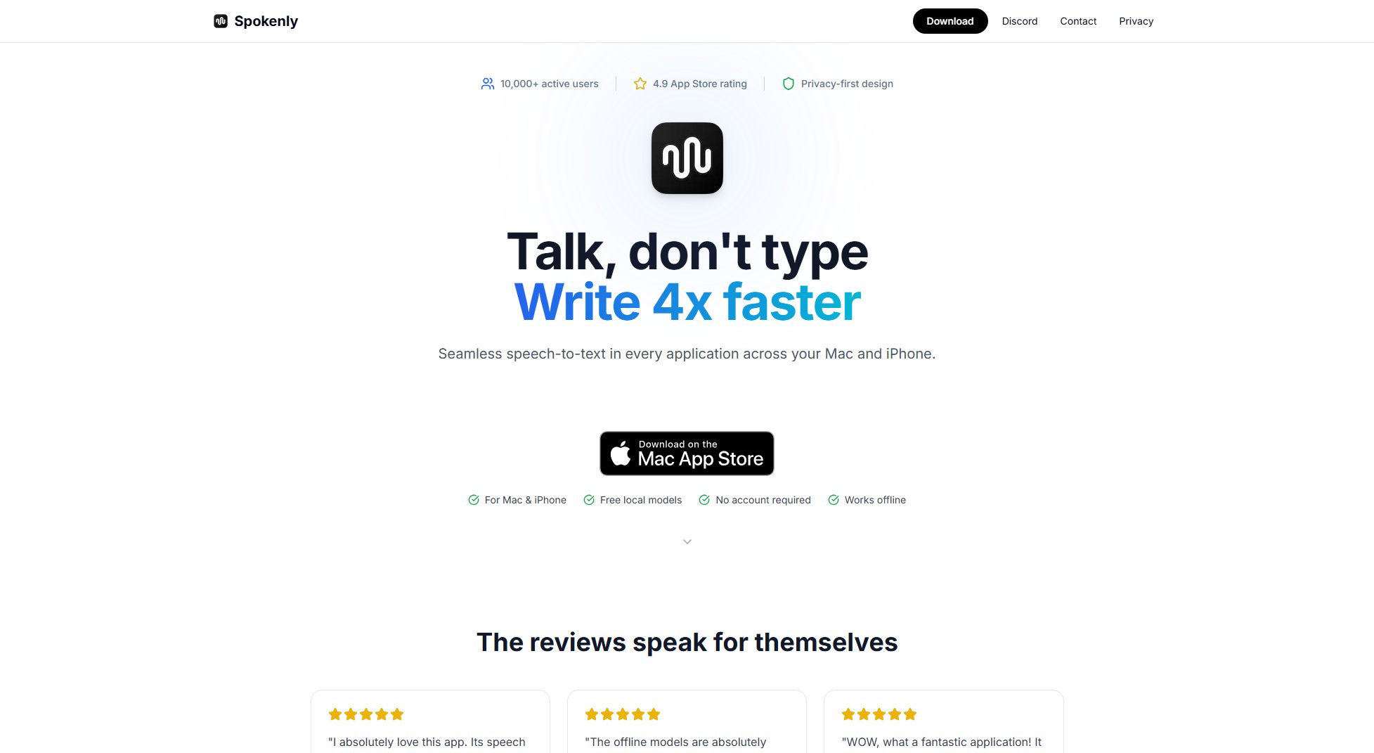 Spokenly Spokenly Interface & Screenshots Spokenly Spokenly Interface & Screenshots