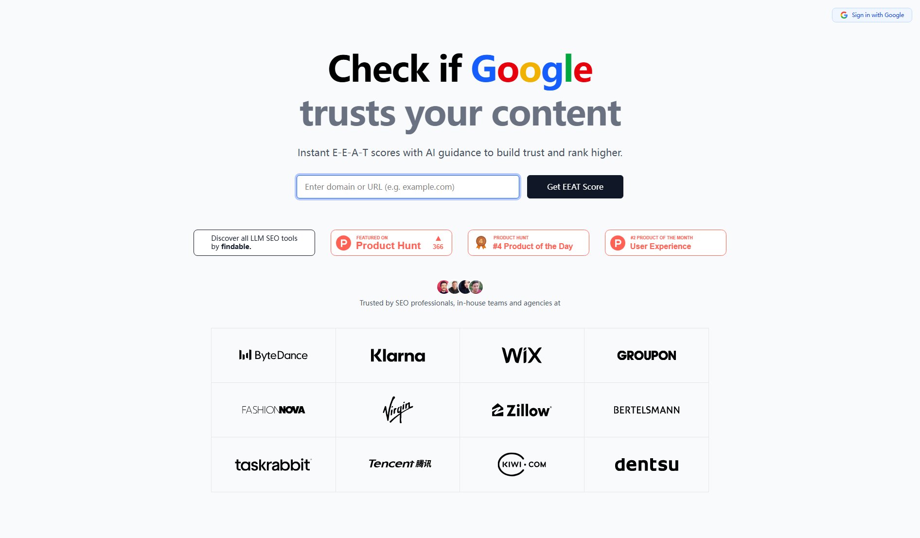 EEAT Check EEAT Check Interface & Screenshots EEAT Check EEAT Check Interface & Screenshots