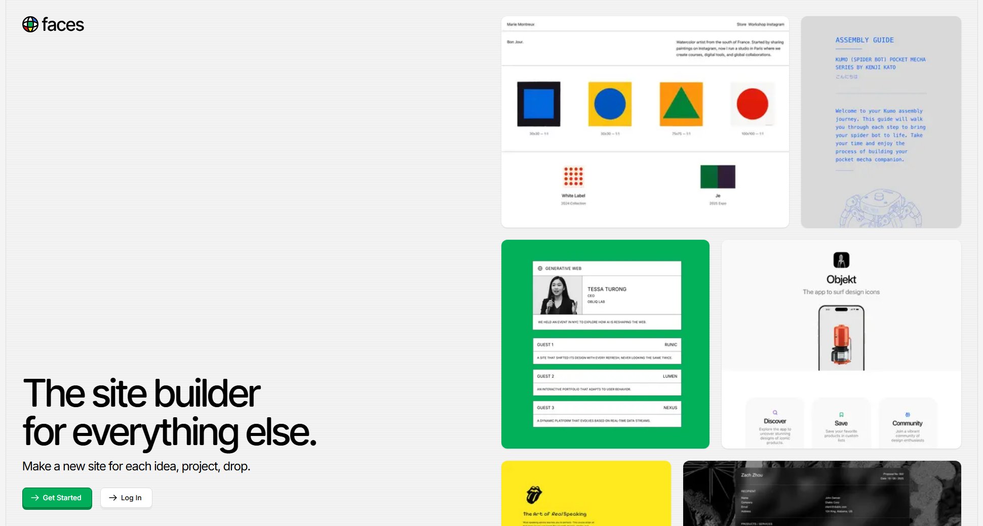 Faces Faces Interface & Screenshots Faces Faces Interface & Screenshots