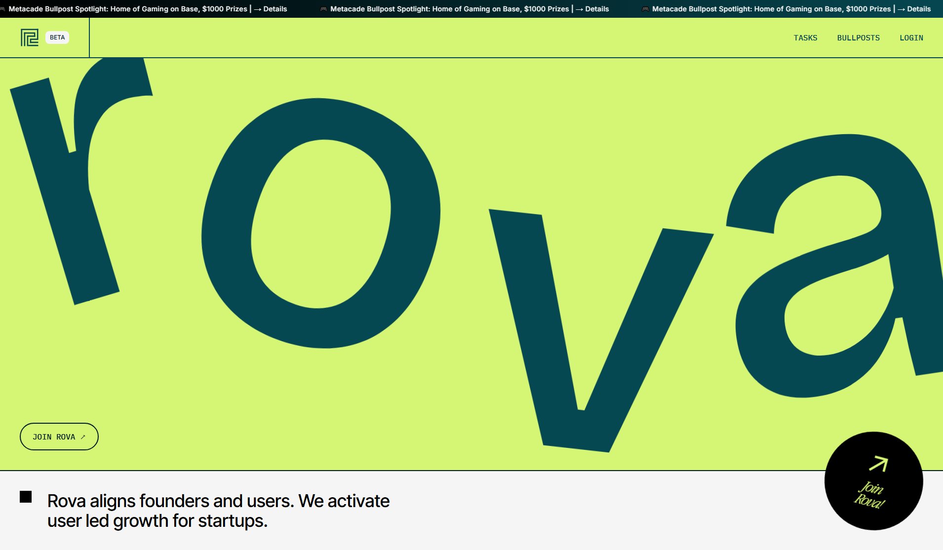 Rova Rova Interface & Screenshots Rova Rova Interface & Screenshots