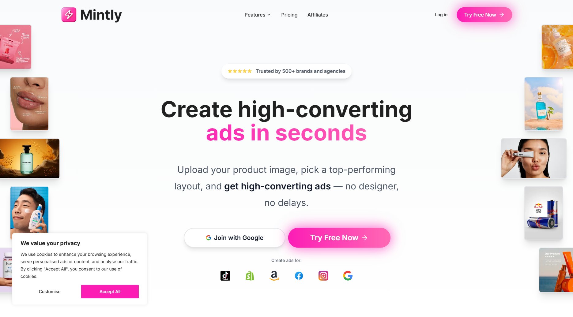Mintly Mintly Interface & Screenshots