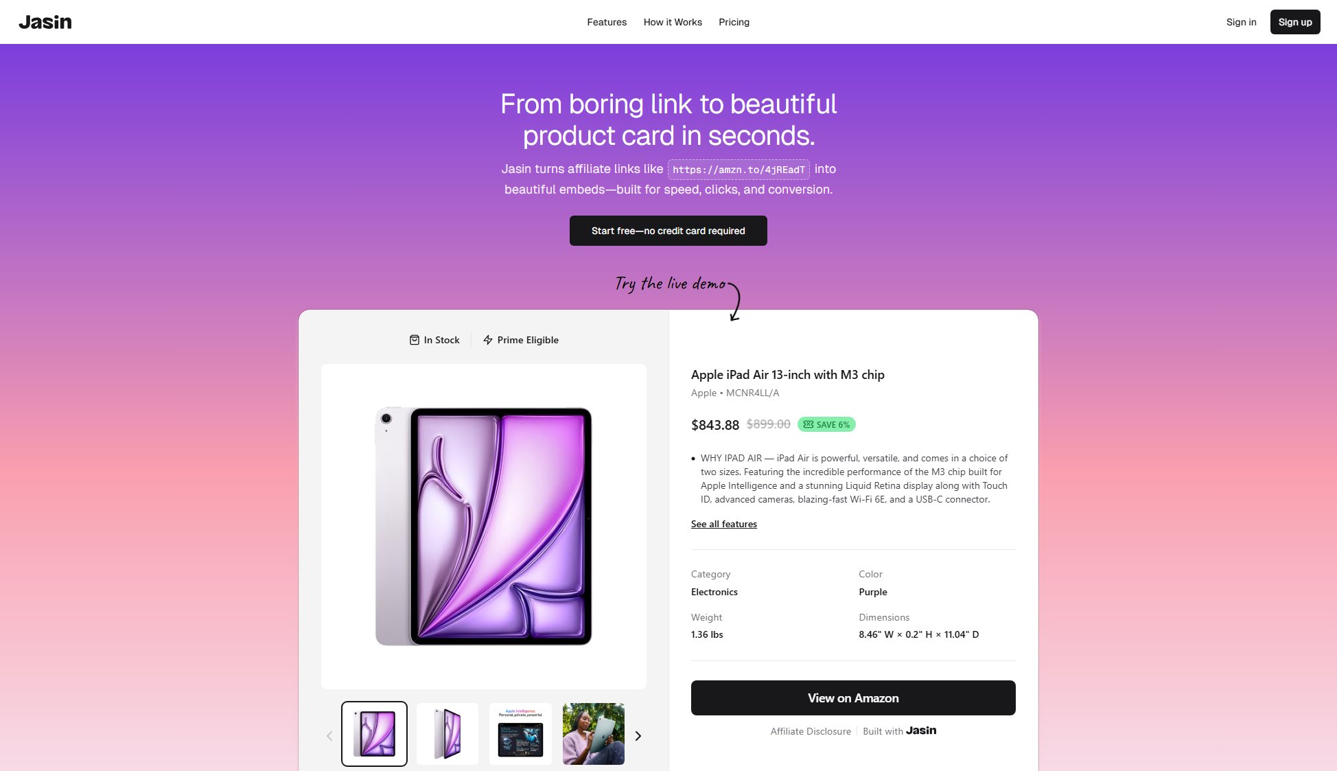 Jasin Jasin Interface & Screenshots