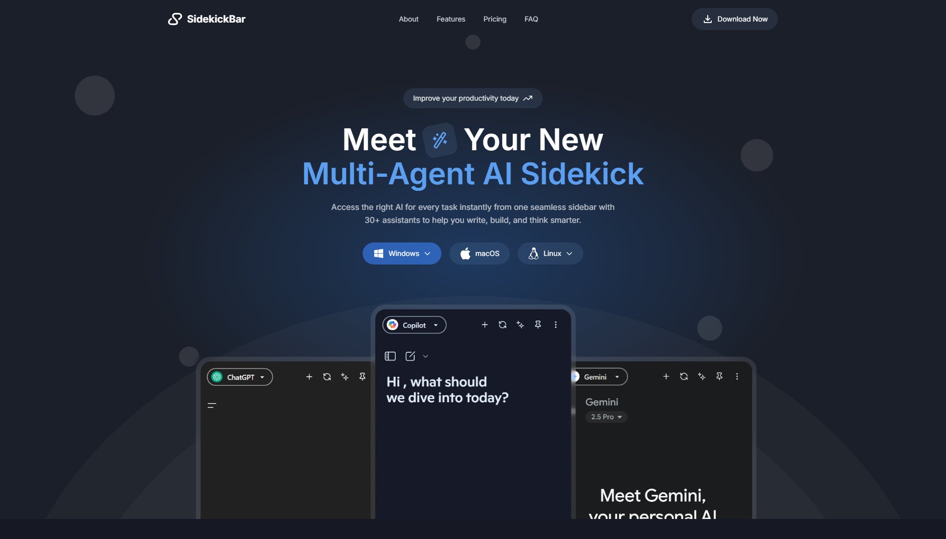 SidekickBar SidekickBar Interface & Screenshots SidekickBar SidekickBar Interface & Screenshots