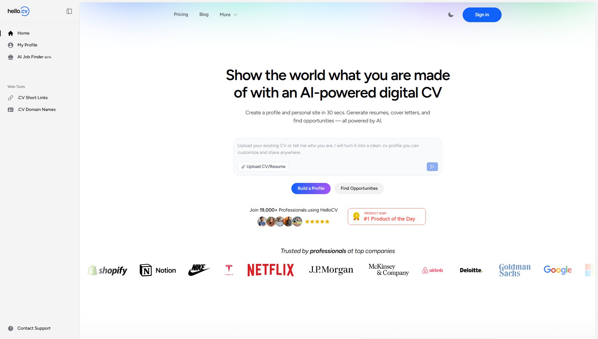 HelloCV HelloCV Interface & Screenshots