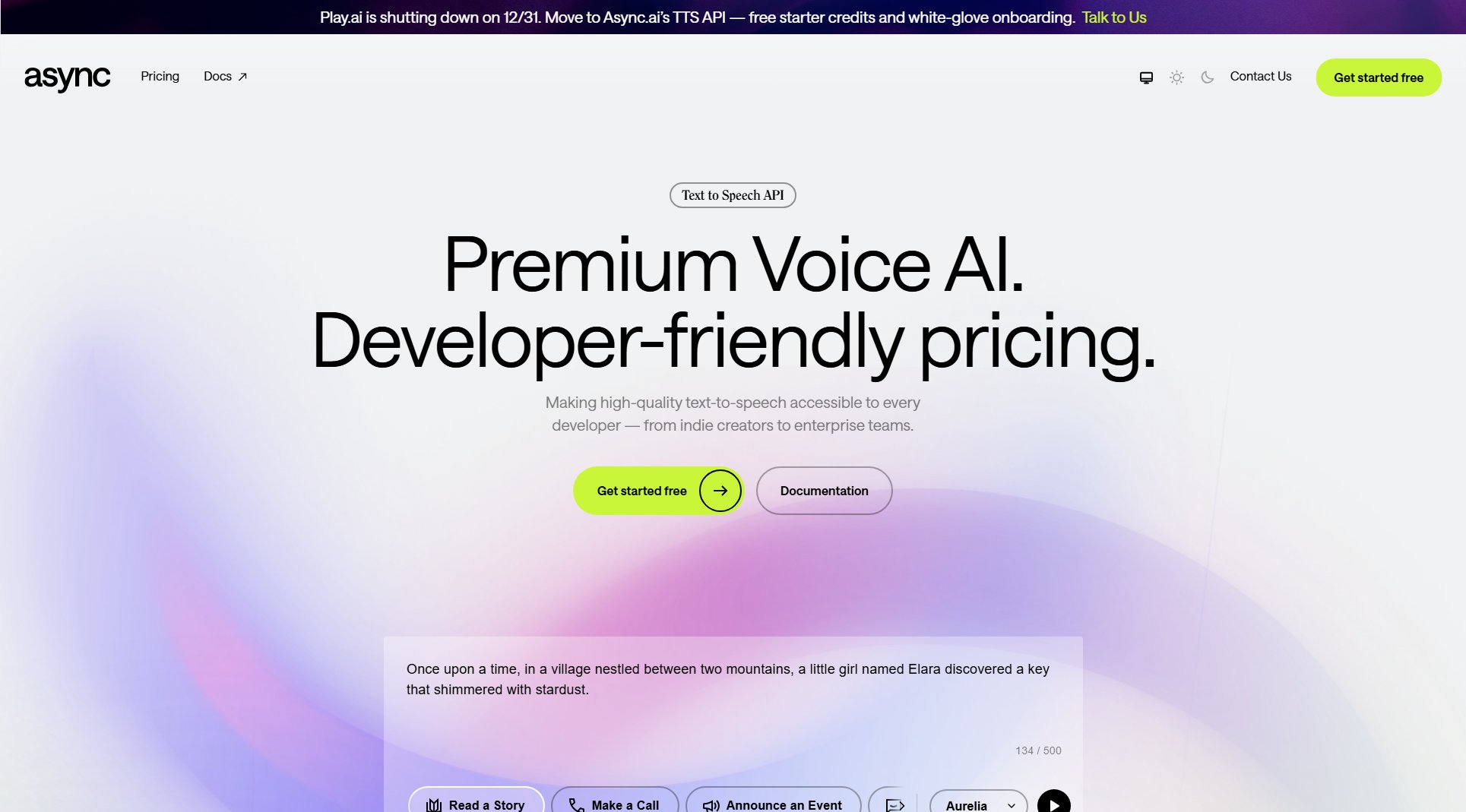 asyncAI asyncAI Interface & Screenshots