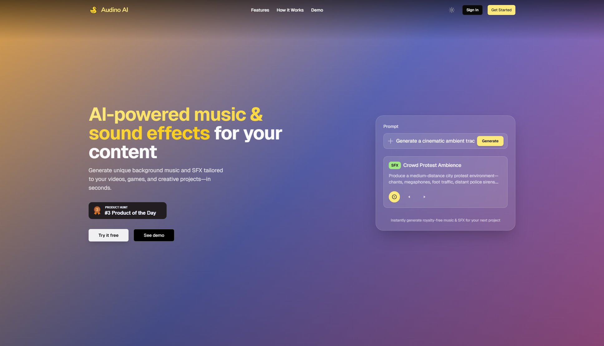 Audino AI Audino AI Interface & Screenshots Audino AI Audino AI Interface & Screenshots