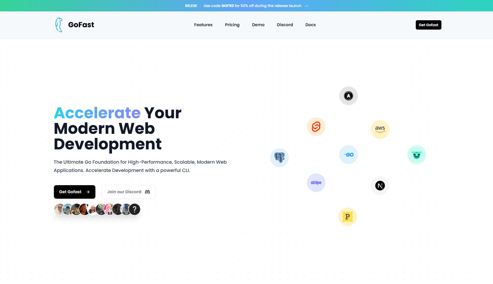 GoFast GoFast Interface & Screenshots
