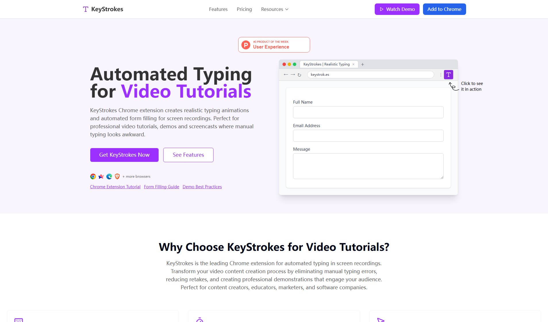 KeyStrokes KeyStrokes Interface & Screenshots