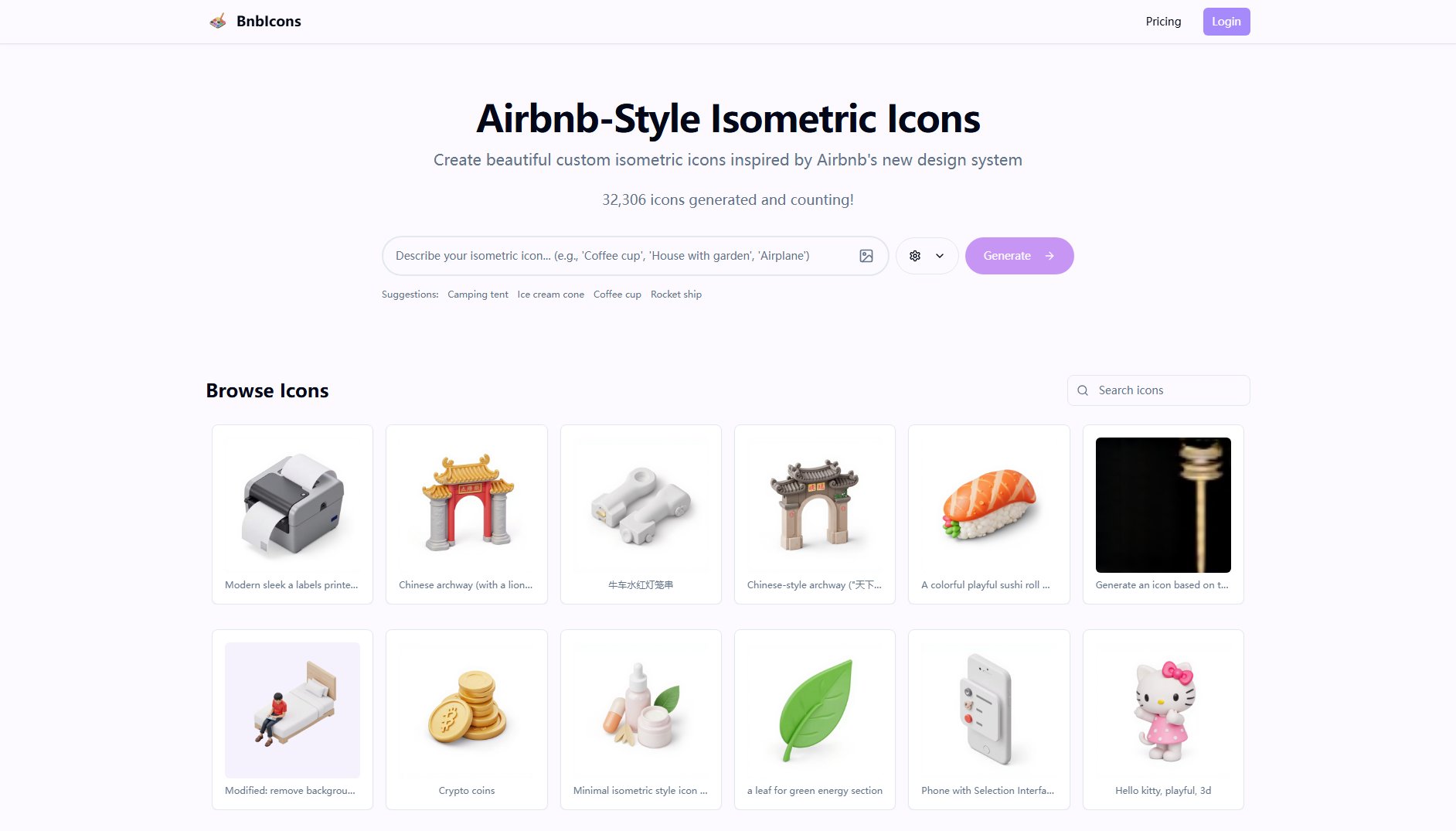 BnbIcons BnbIcons Interface & Screenshots
