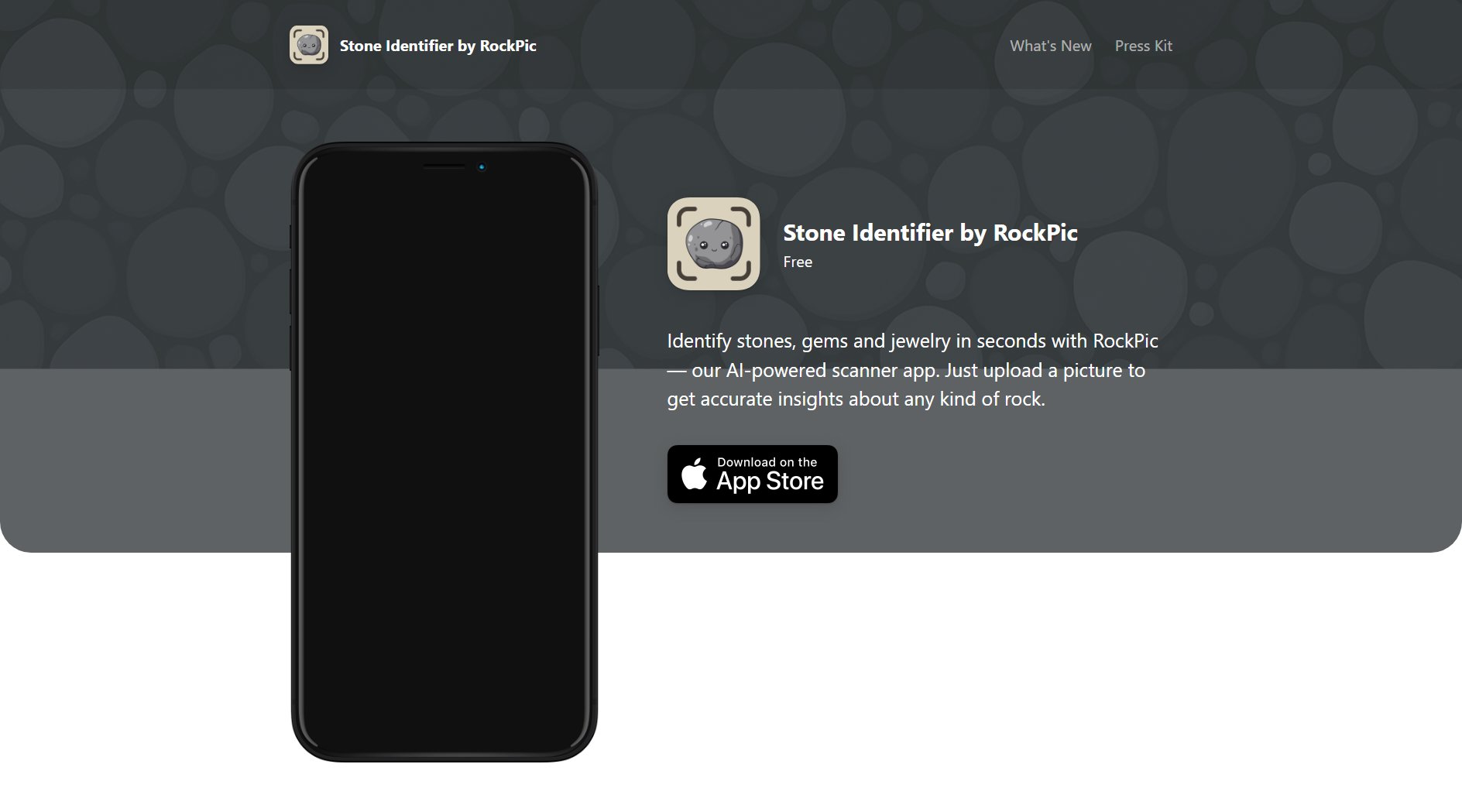 Rock Identifier App Rock Identifier App Interface & Screenshots