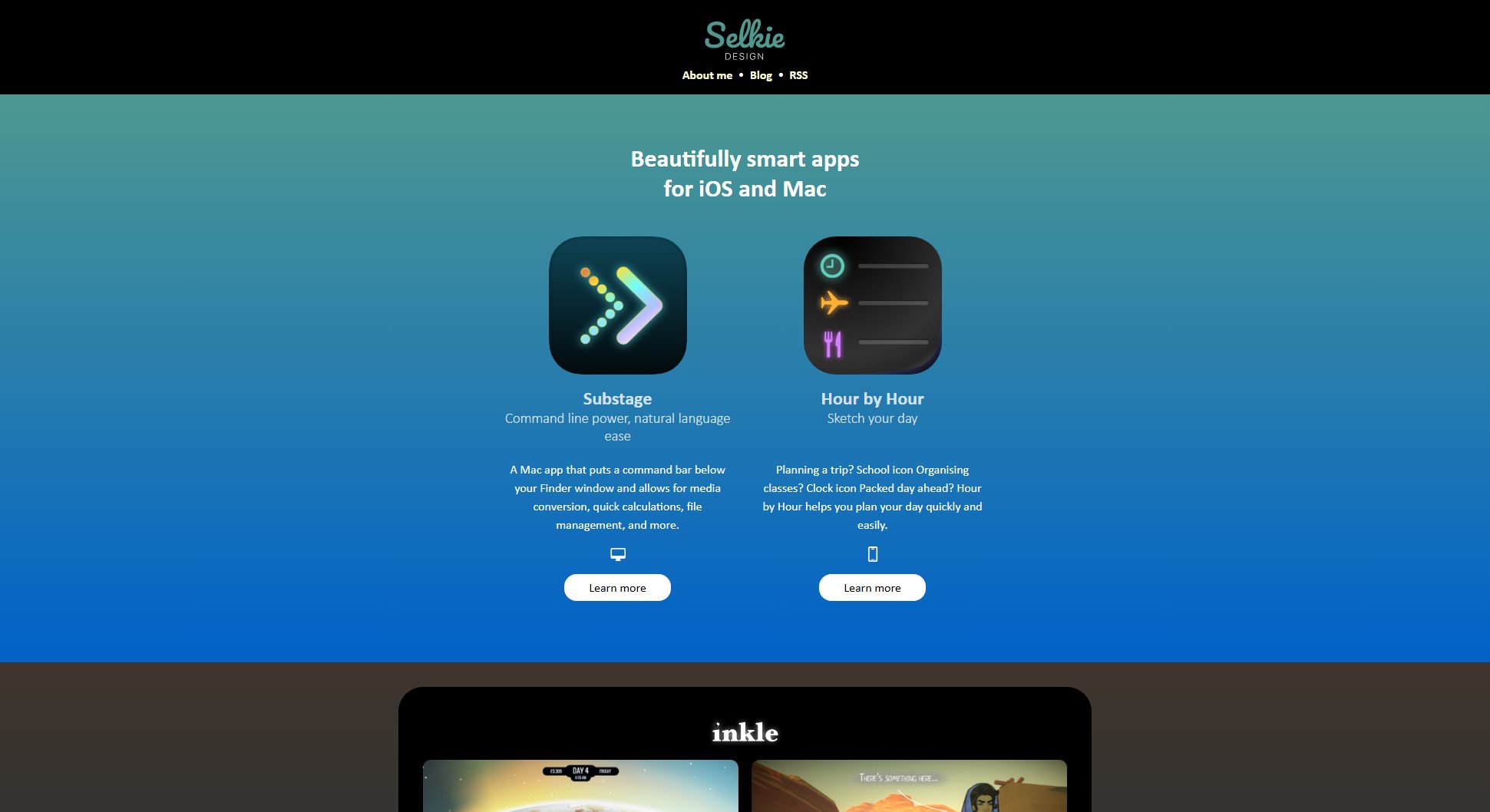 Selkie Design Selkie Design Interface & Screenshots