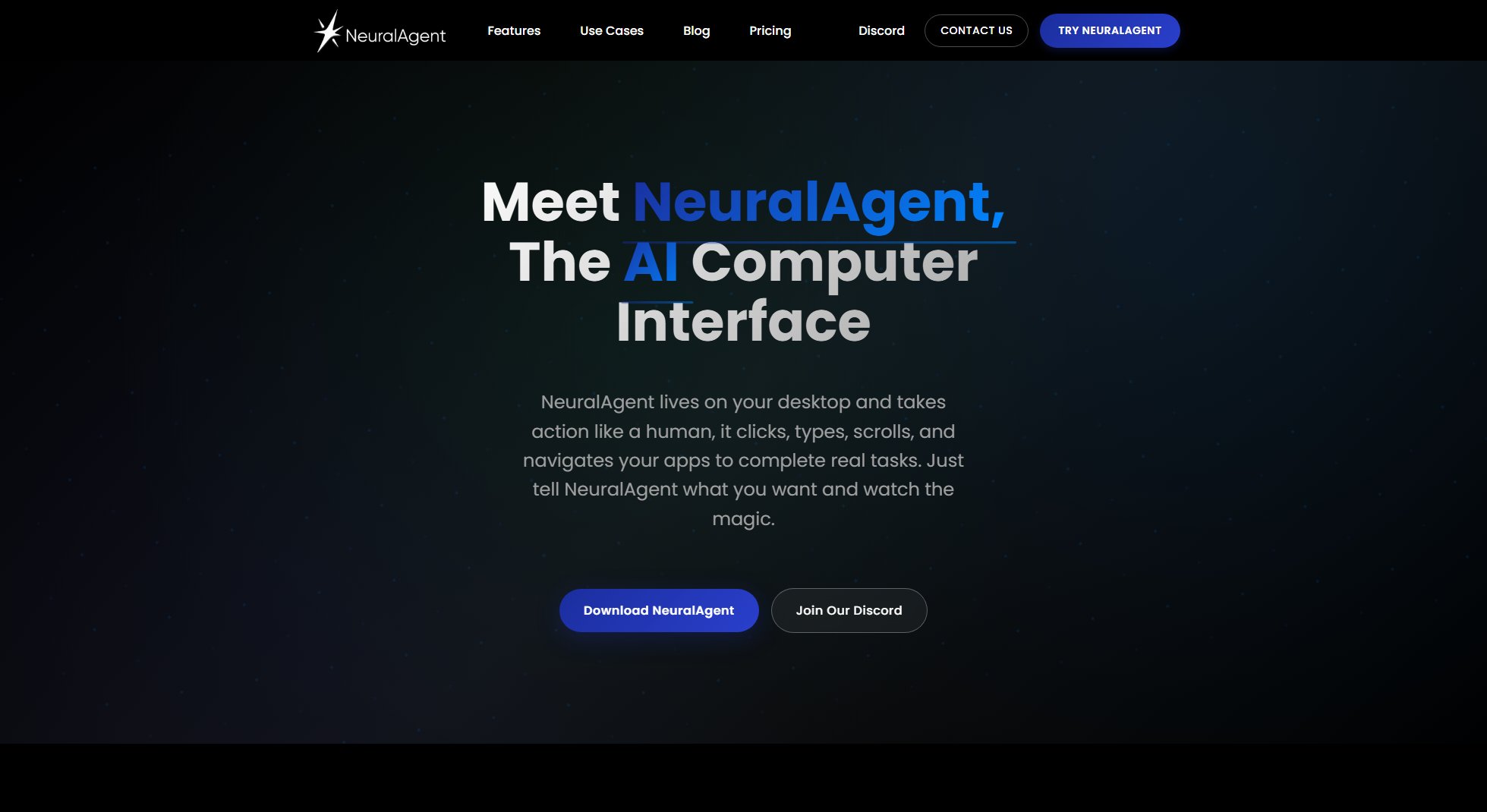 NeuralAgent Screenshot