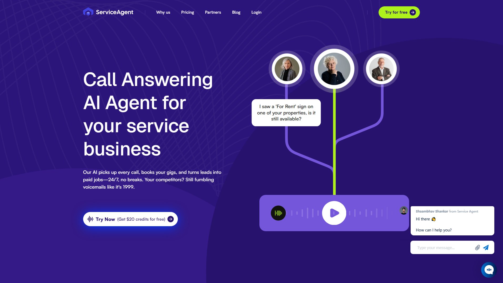 ServiceAgent Screenshot