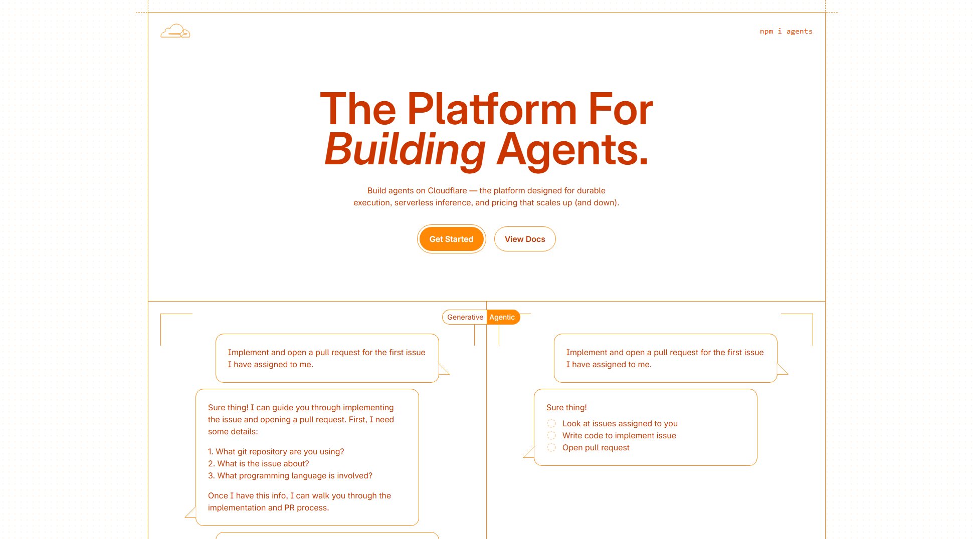 Cloudflare Agents Cloudflare Agents Interface & Screenshots Cloudflare Agents Cloudflare Agents Interface & Screenshots