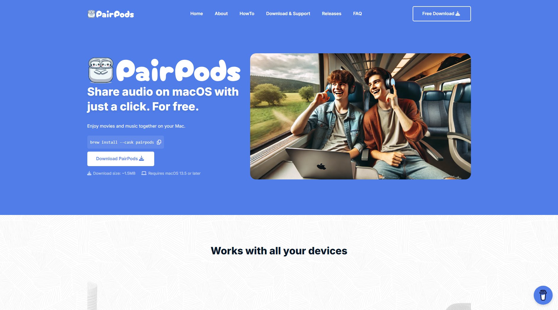 PairPods PairPods Interface & Screenshots