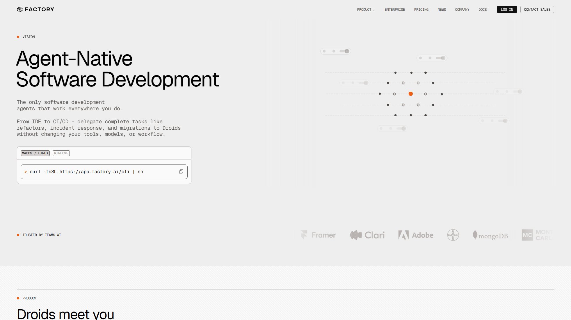 Factory Factory Interface & Screenshots Factory Factory Interface & Screenshots
