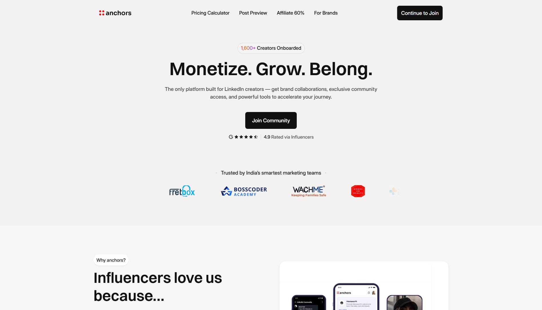 anchors anchors Interface & Screenshots anchors anchors Interface & Screenshots