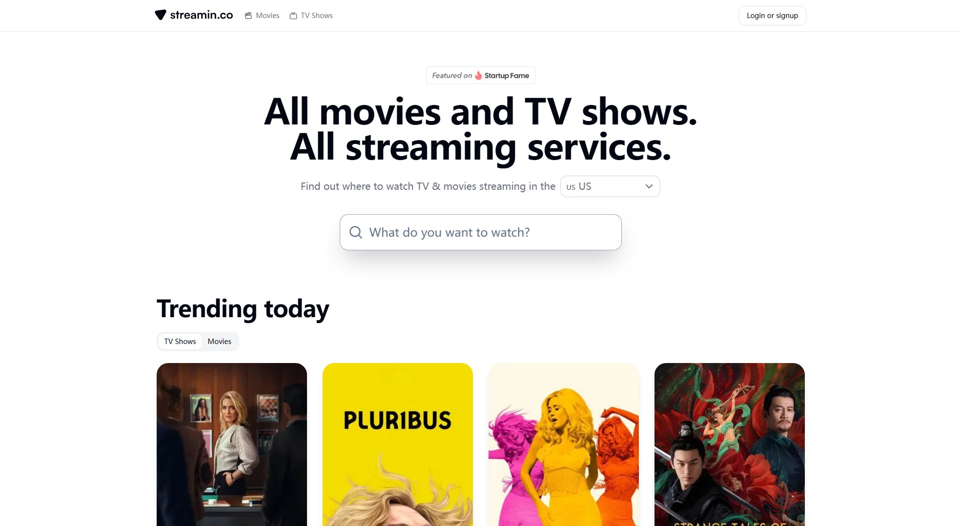 Streamin Streamin Interface & Screenshots