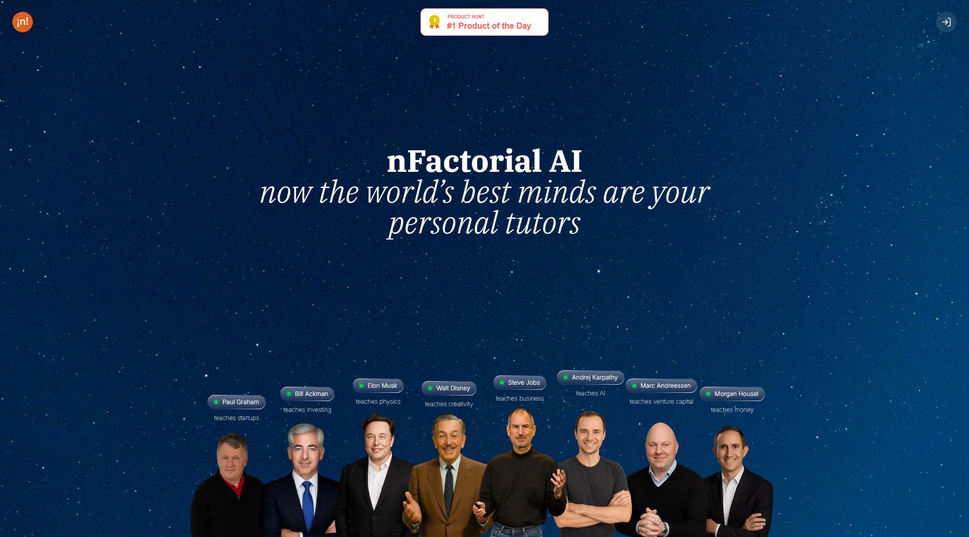 nFactorial AI Screenshot