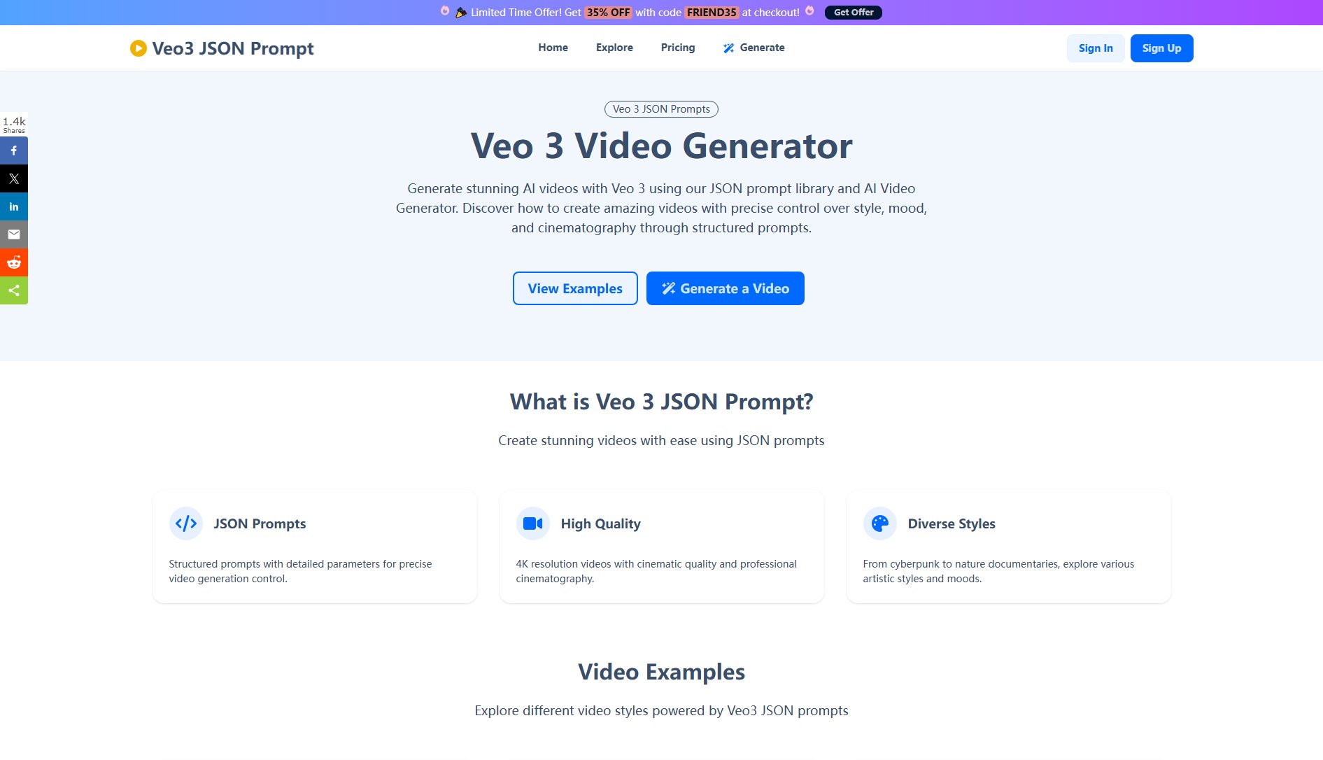 Veo3 JSON Prompt Veo3 JSON Prompt Interface & Screenshots Veo3 JSON Prompt Veo3 JSON Prompt Interface & Screenshots
