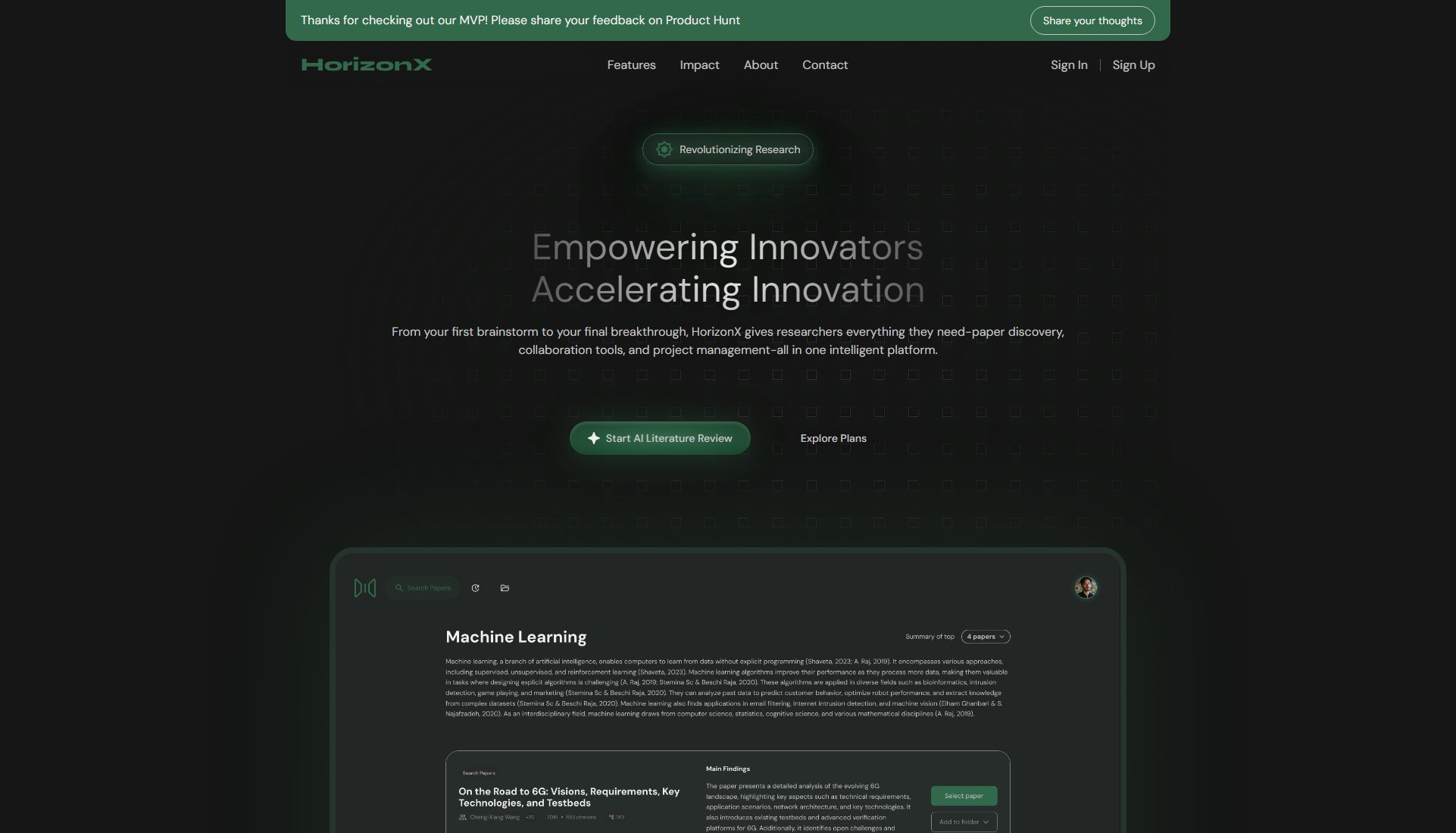 HorizonX Screenshot HorizonX Screenshot