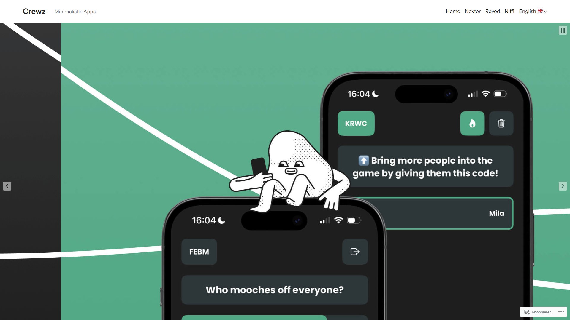 Crewz Screenshot Crewz Screenshot
