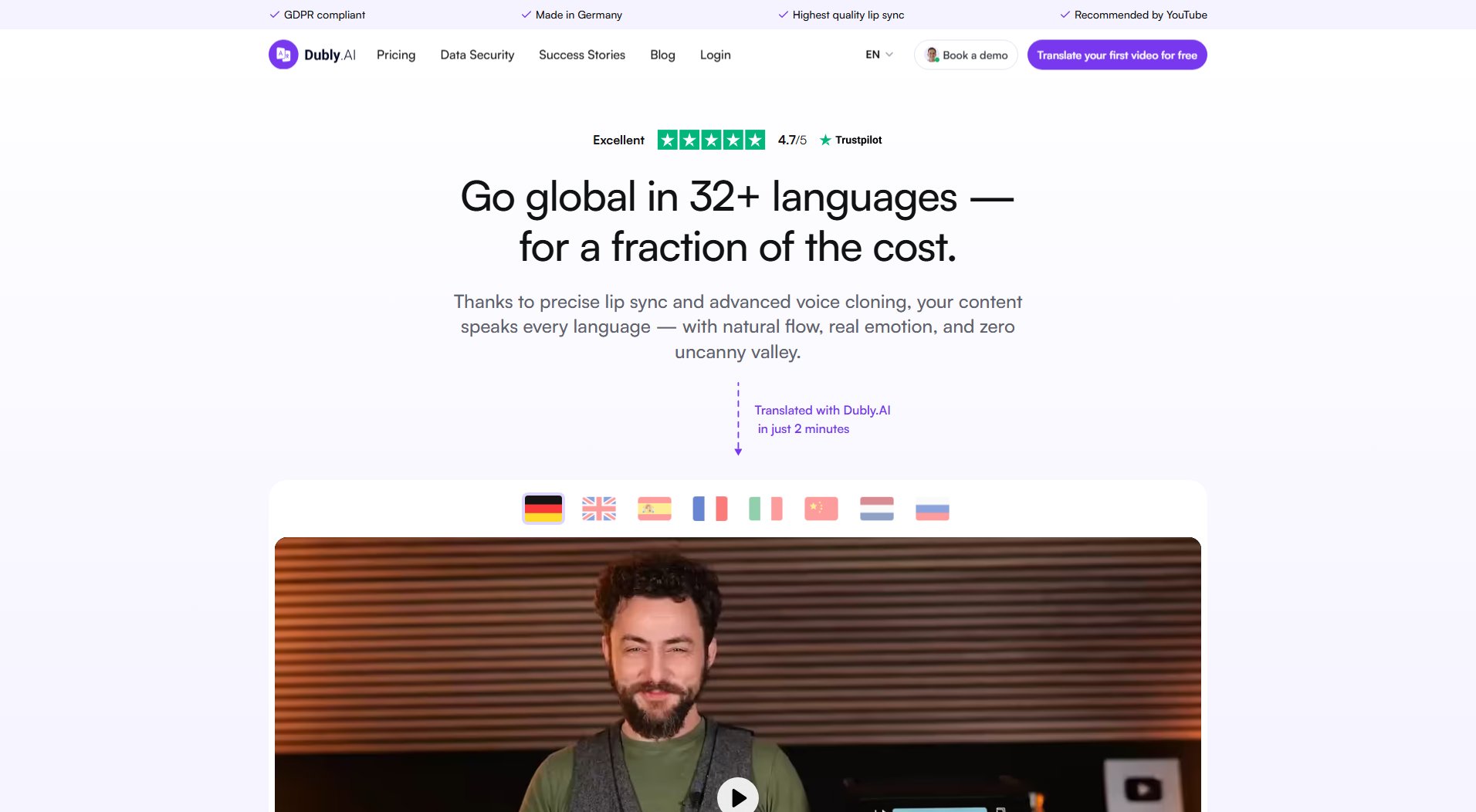 Dubly.AI Dubly.AI Interface & Screenshots Dubly.AI Dubly.AI Interface & Screenshots
