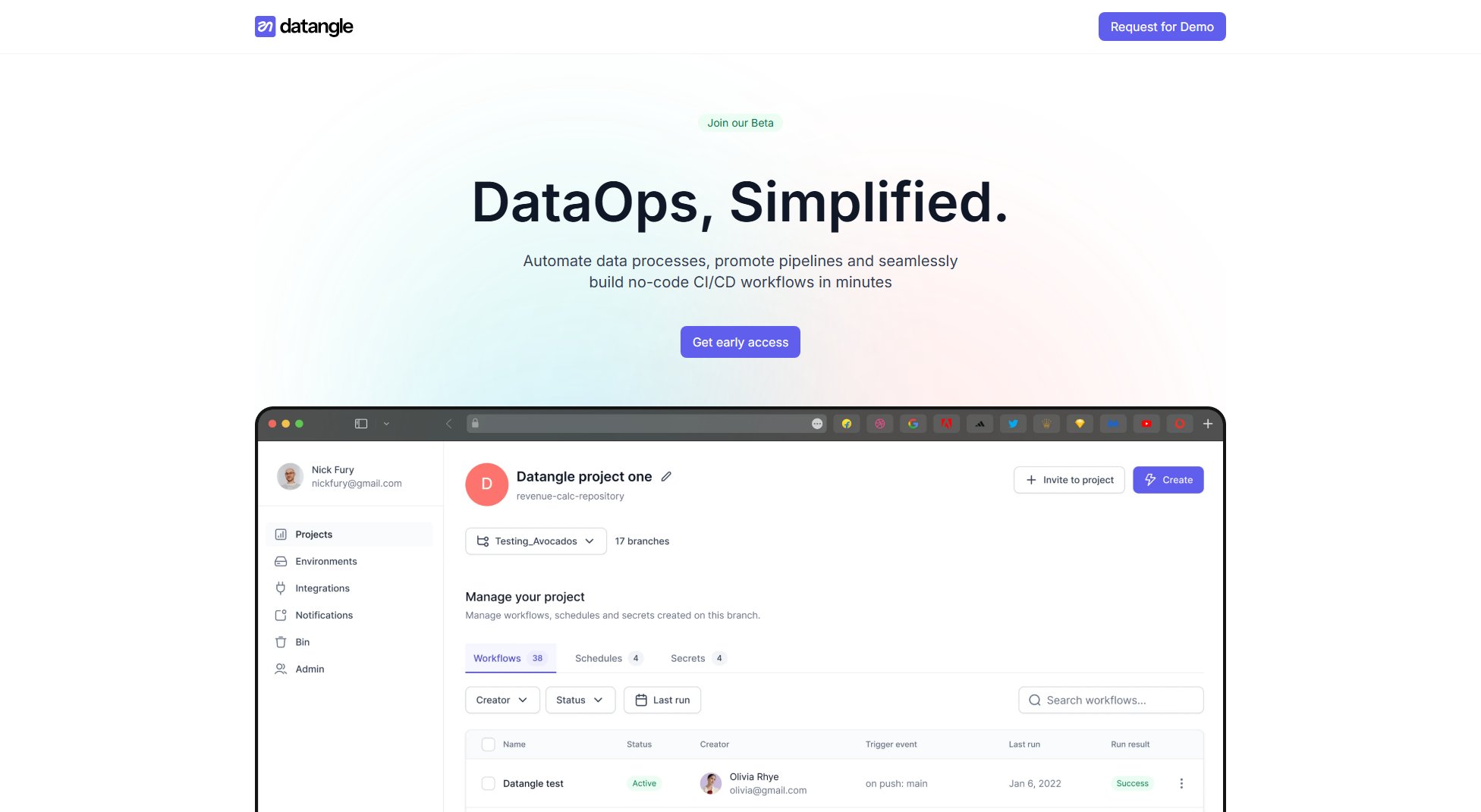 Datangle Datangle Interface & Screenshots Datangle Datangle Interface & Screenshots