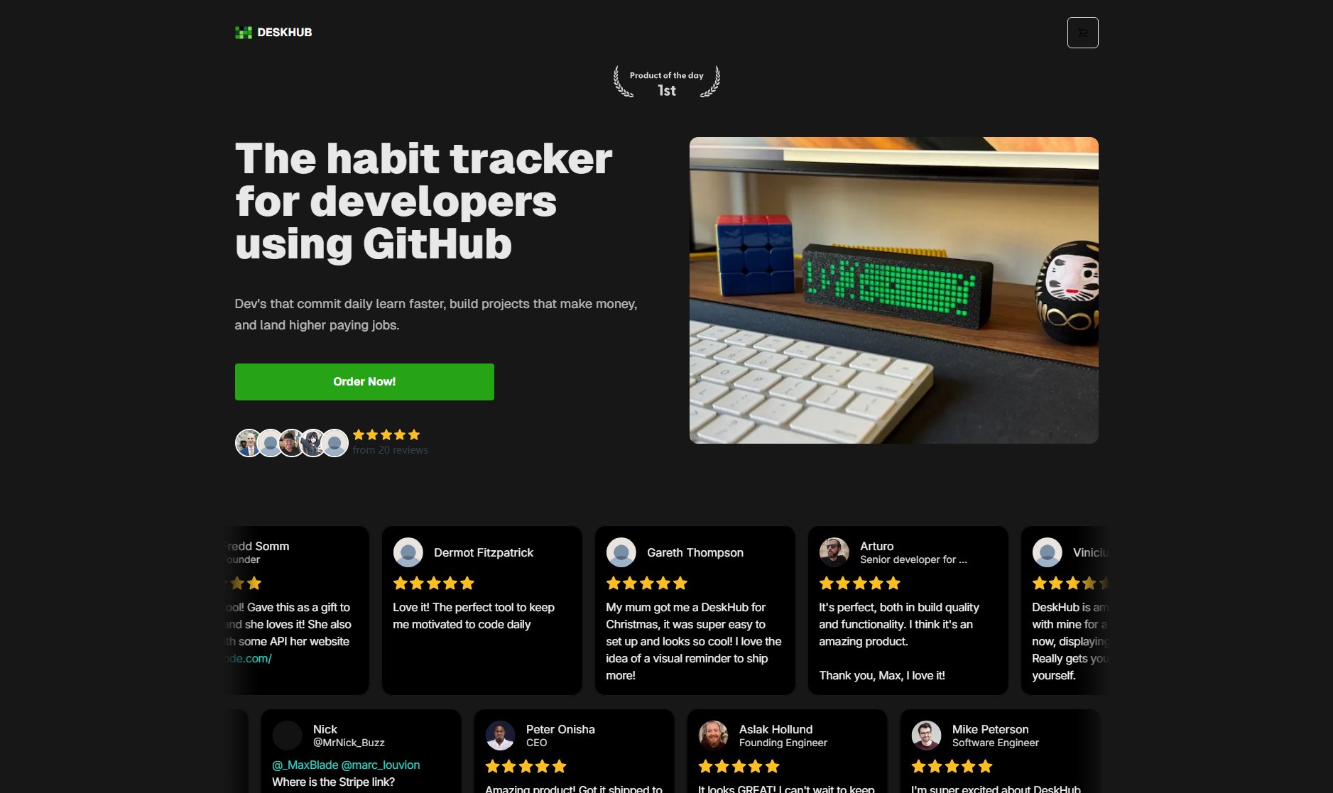 DeskHub DeskHub Interface & Screenshots
