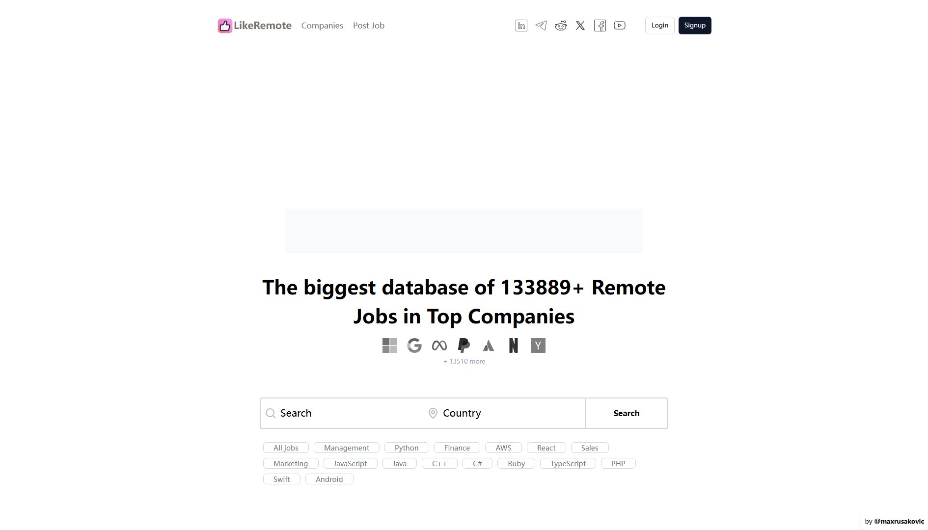 LikeRemote LikeRemote Interface & Screenshots