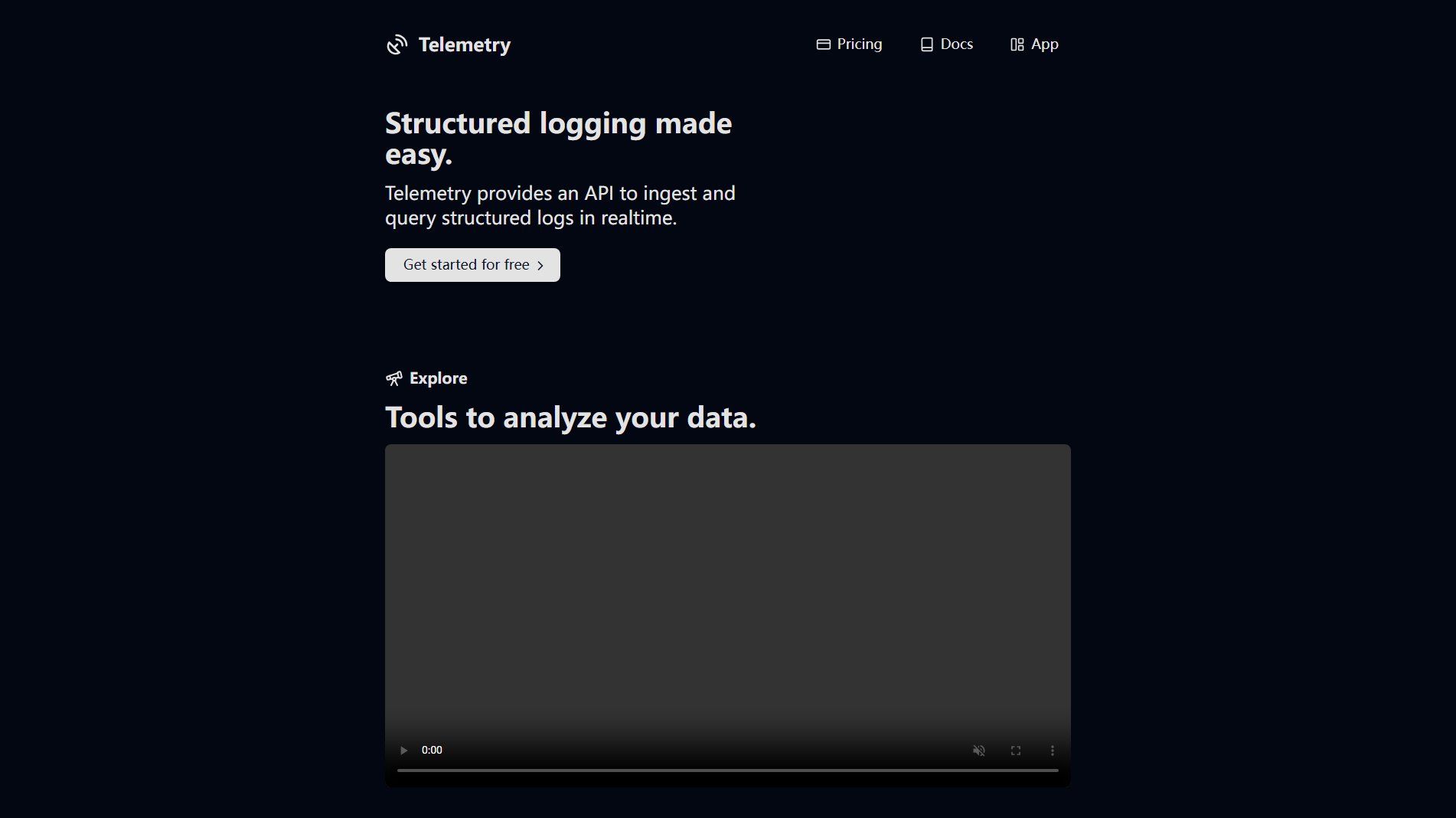 Telemetry Telemetry Interface & Screenshots Telemetry Telemetry Interface & Screenshots