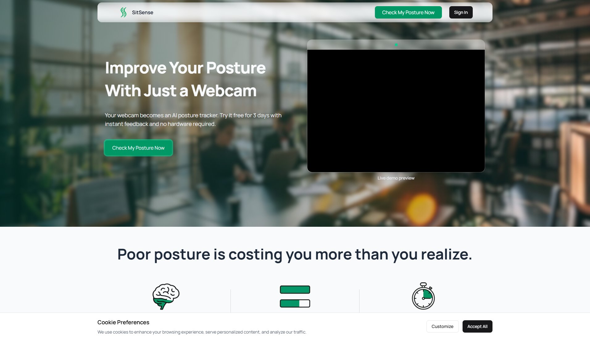 SitSense SitSense Interface & Screenshots SitSense SitSense Interface & Screenshots