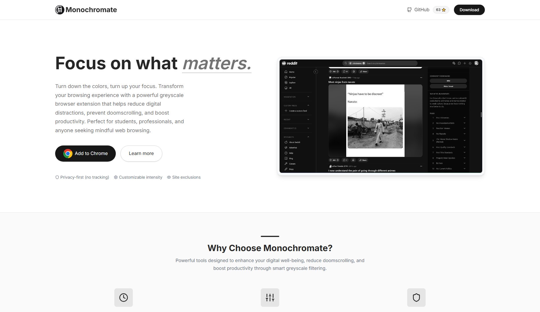 Monochromate Screenshot Monochromate Screenshot